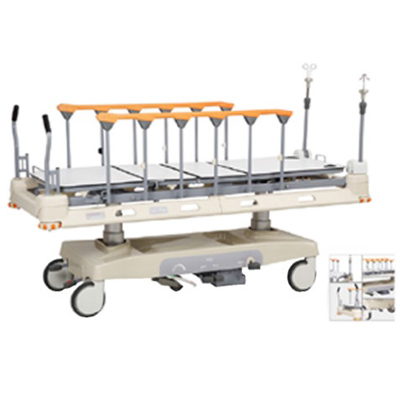 上海躍進LS-EA7C醫用搶救床對接車平車轉運交接手術擔架車